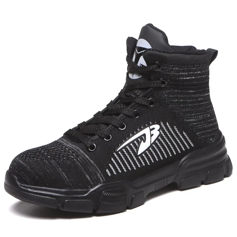 Mens Winter Safety Work Boots Shoes Anti Spier