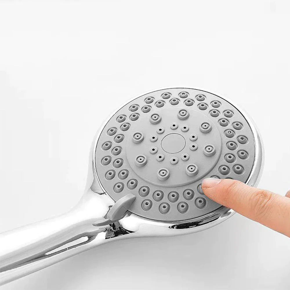 High Pressure Shower Head 5 Settings Handheld Shower Heads Spray With 5 FT Hose Anti Spier