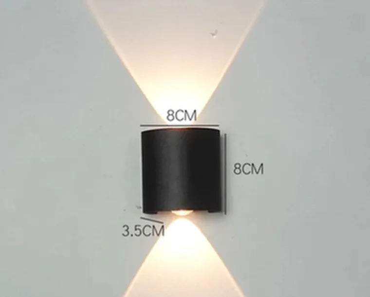 Waterproof LED Wall Lamp for Indoor & Outdoor Anti Spier