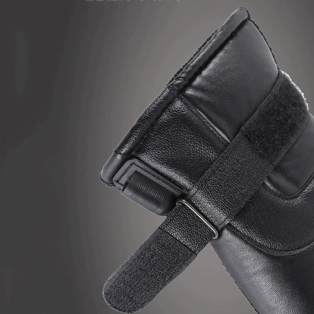 Electric USB Heated Gloves Winter Warming Thermal Ski Snow Hand Warm Windproof Anti Spier