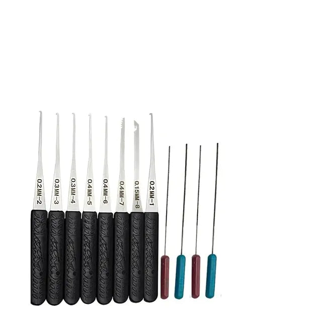 Lock Pick Set Row Tension Wrench Anti Spier