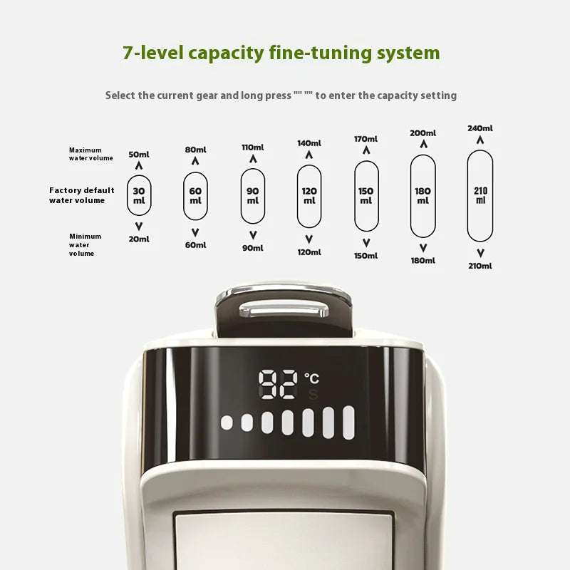 Hot And Cold Coffee Machine Anti Spier