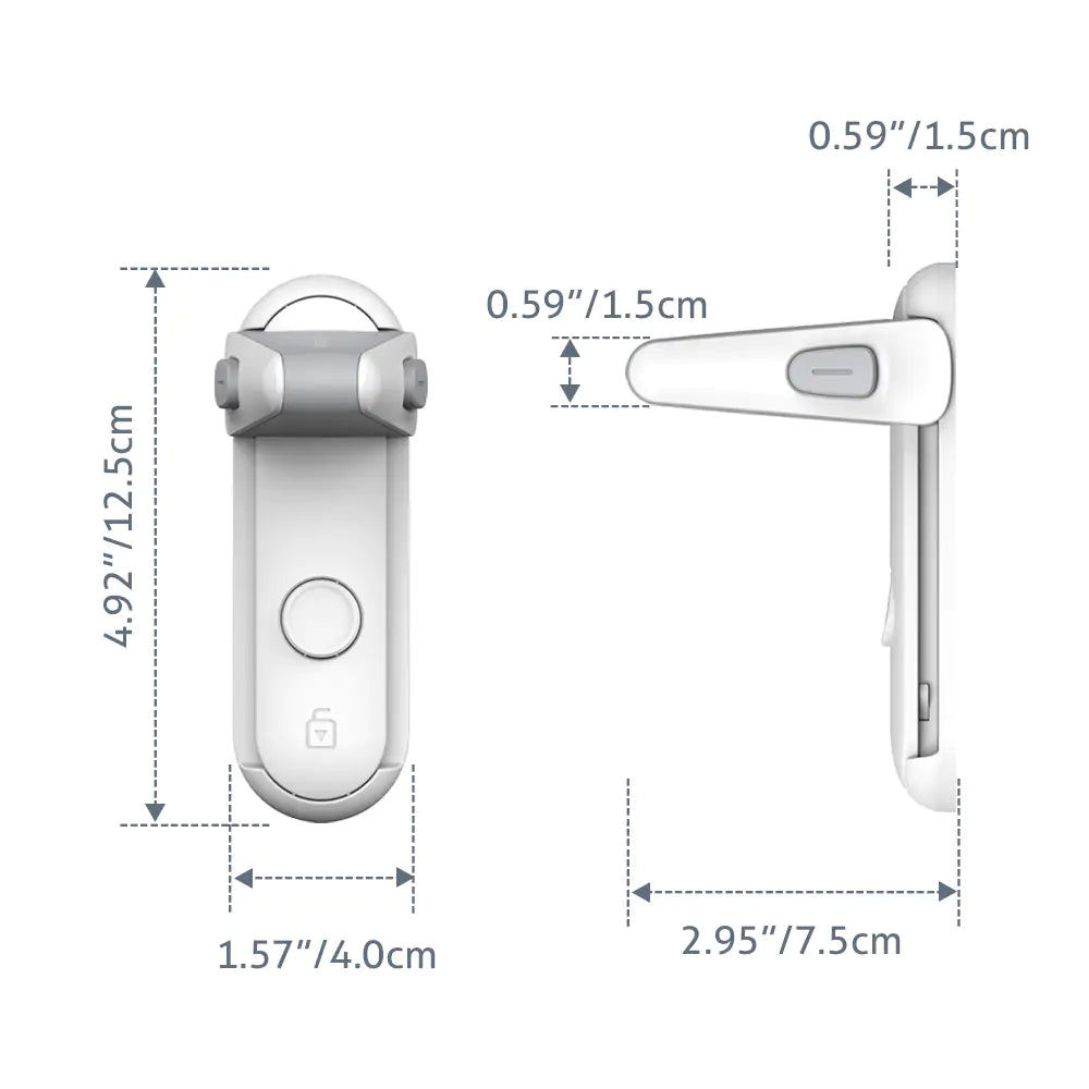 Safety Door Lever Lock Anti Spier
