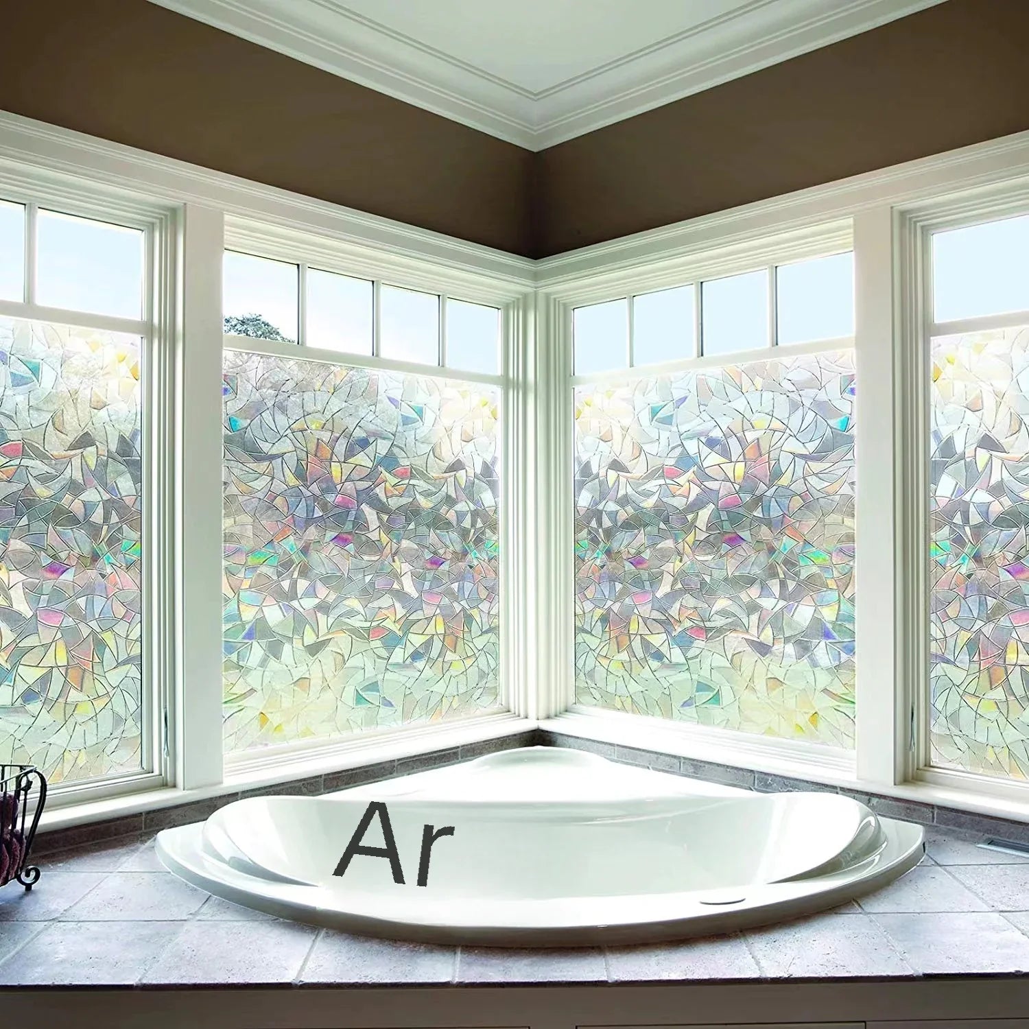 Frosted Glass Window Film for Privacy and Light Control Anti Spier