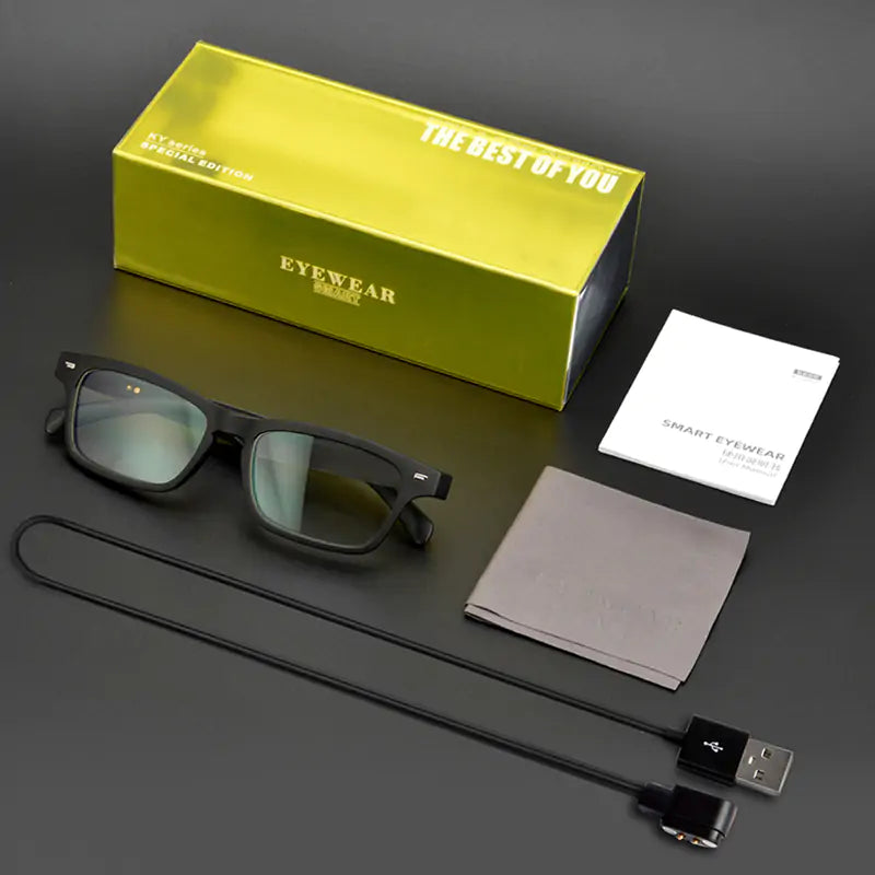 Smart Glasses Wireless Bluetooth 5.0 Sunglasses Anti Spier