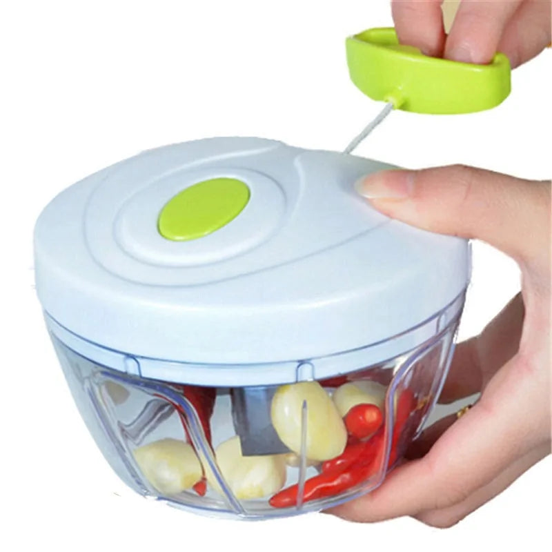 Hand Pull Vegetable Cutter Anti Spier
