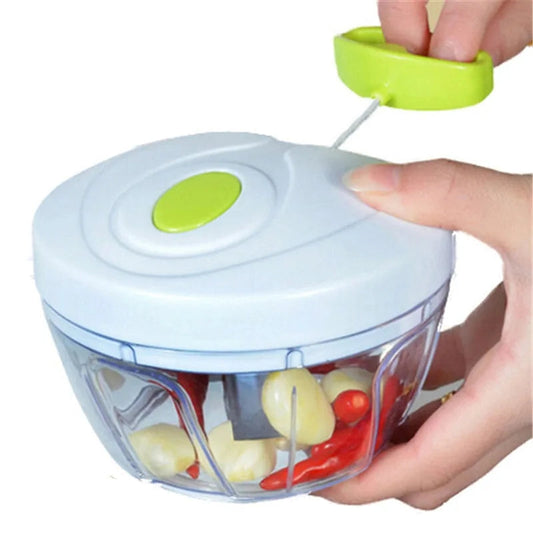 Hand Pull Vegetable Cutter Anti Spier