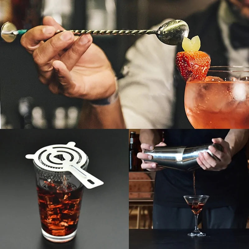 1-12 pcs Cocktail Shaker Set Anti Spier