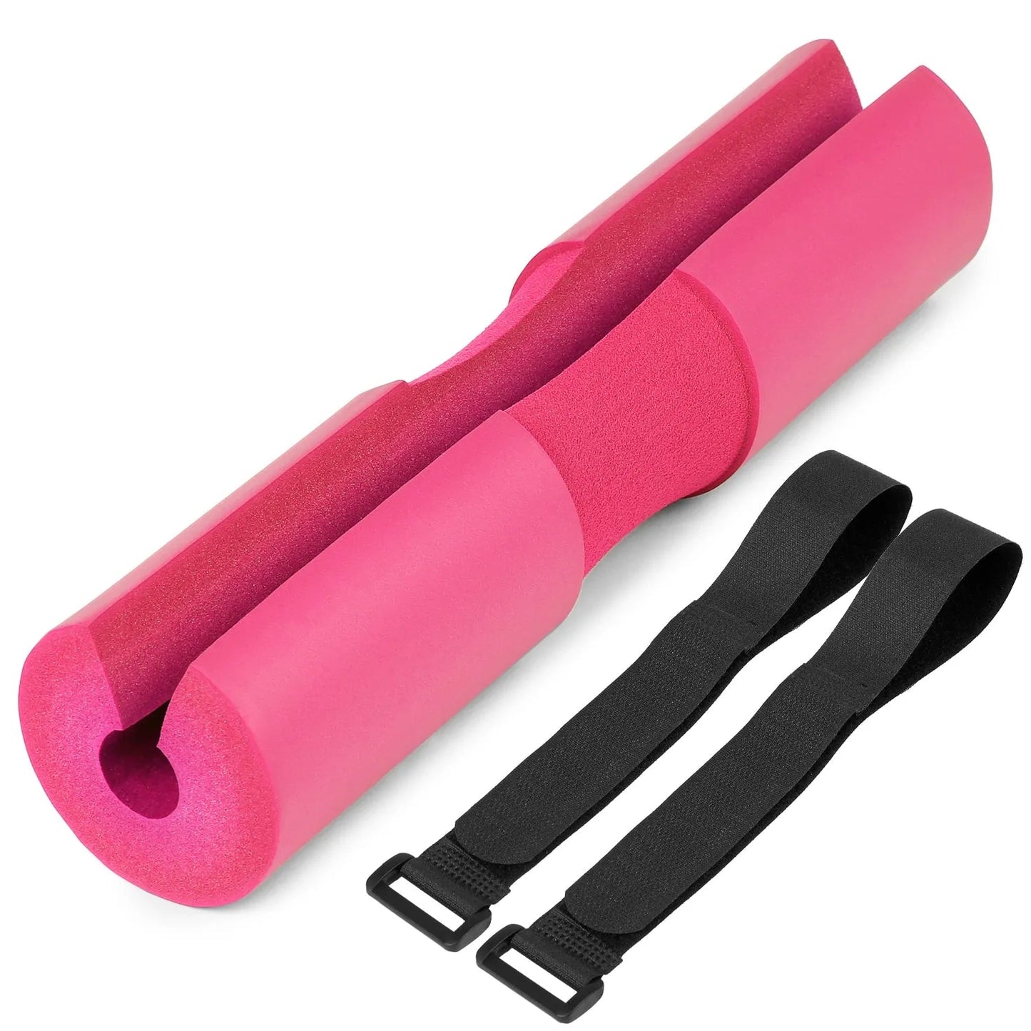 Barbell Squat Pad with Fixing Straps for Weightlifting Anti Spier