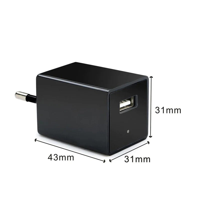Mini Hidden Camera Home Security Nanny Cam Full HD 1080P DVR Night Vision Audio - Anti Spier 