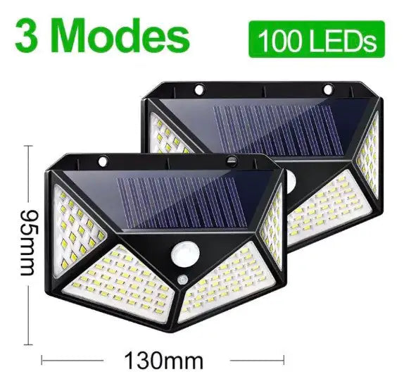 Solar Lamp With Motion Detector Anti Spier
