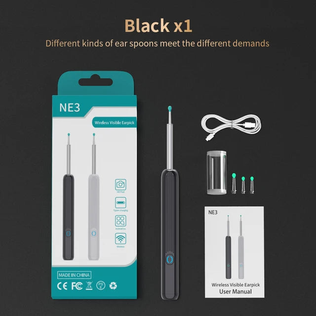 Ear Wax Removal Tool With Camera Anti Spier