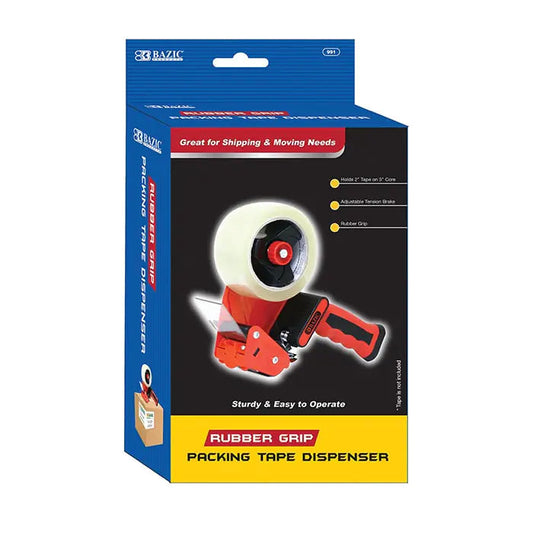 Rubber Grip Premium Comfort Packing Tape Dispenser Anti Spier