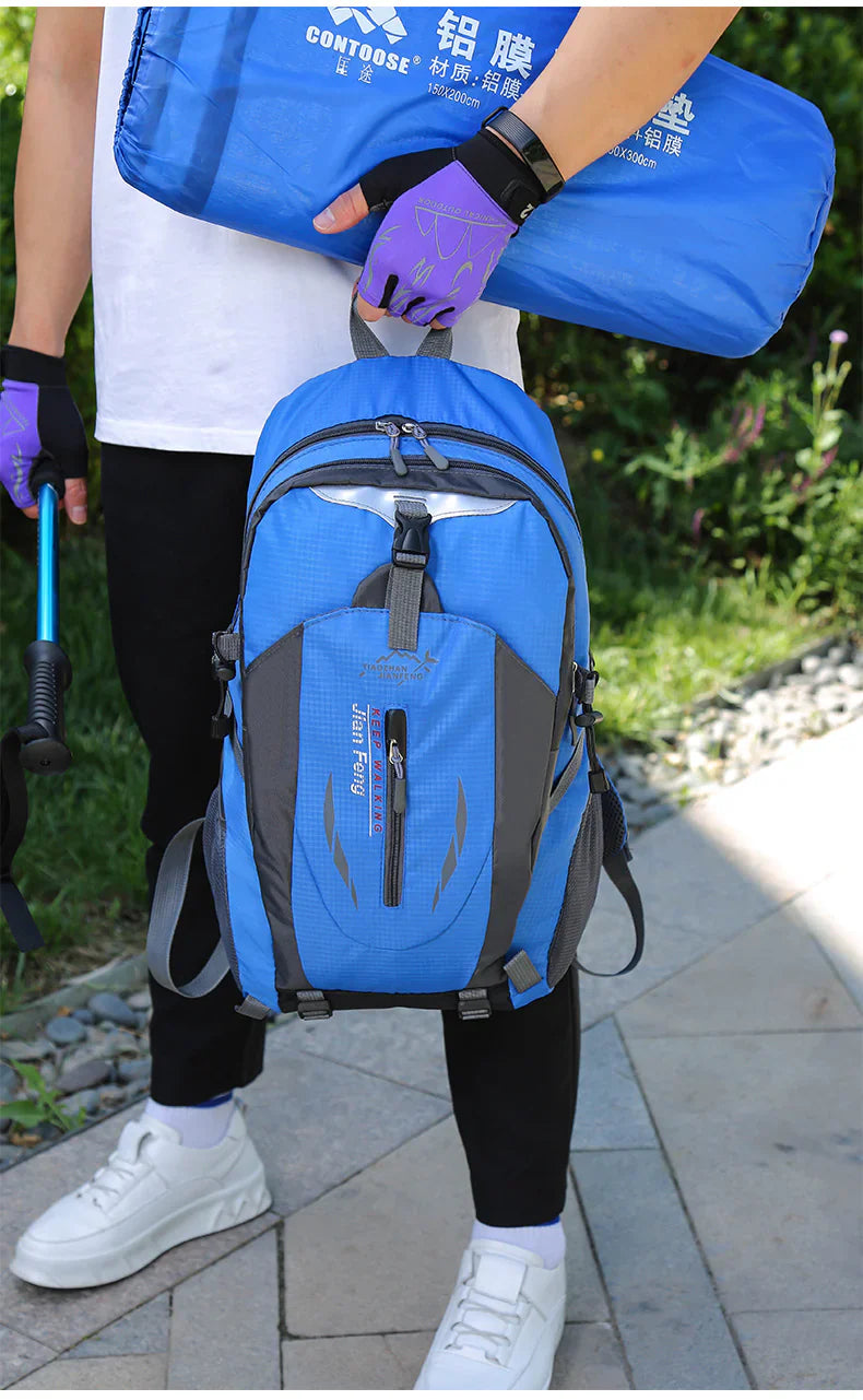 40L Men Women Travel Backpack Rucksack Camping Laptop Hiking School Book Bag USA Anti Spier
