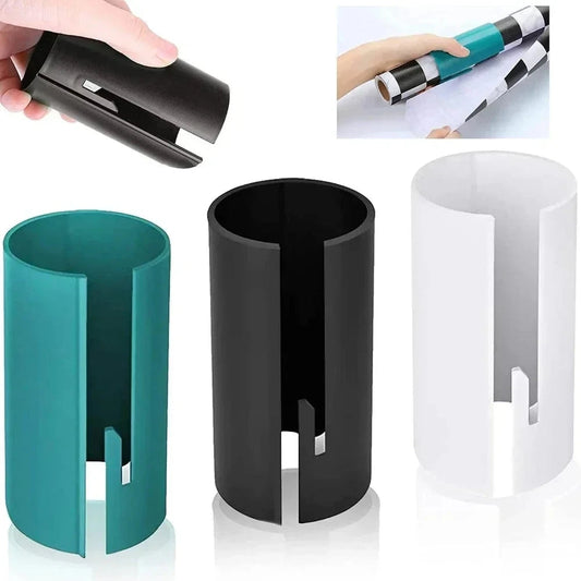 Gift Paper Roll and Slide Cutter Anti Spier