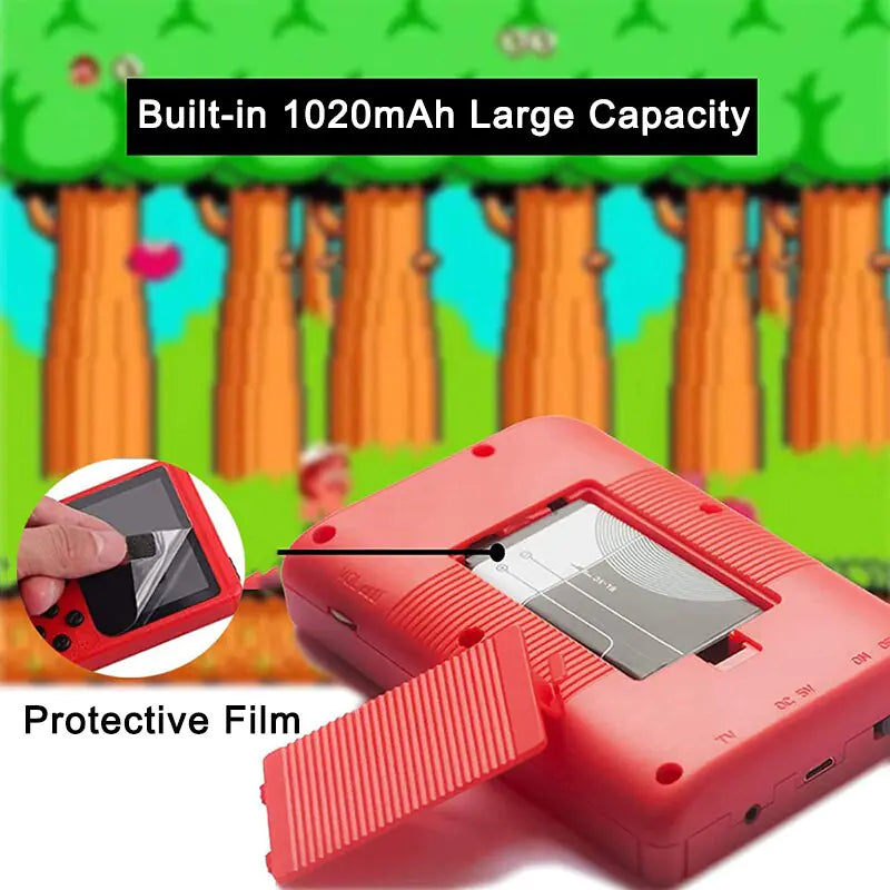 Handheld Game Console Built-In 800 Classic Games Anti Spier