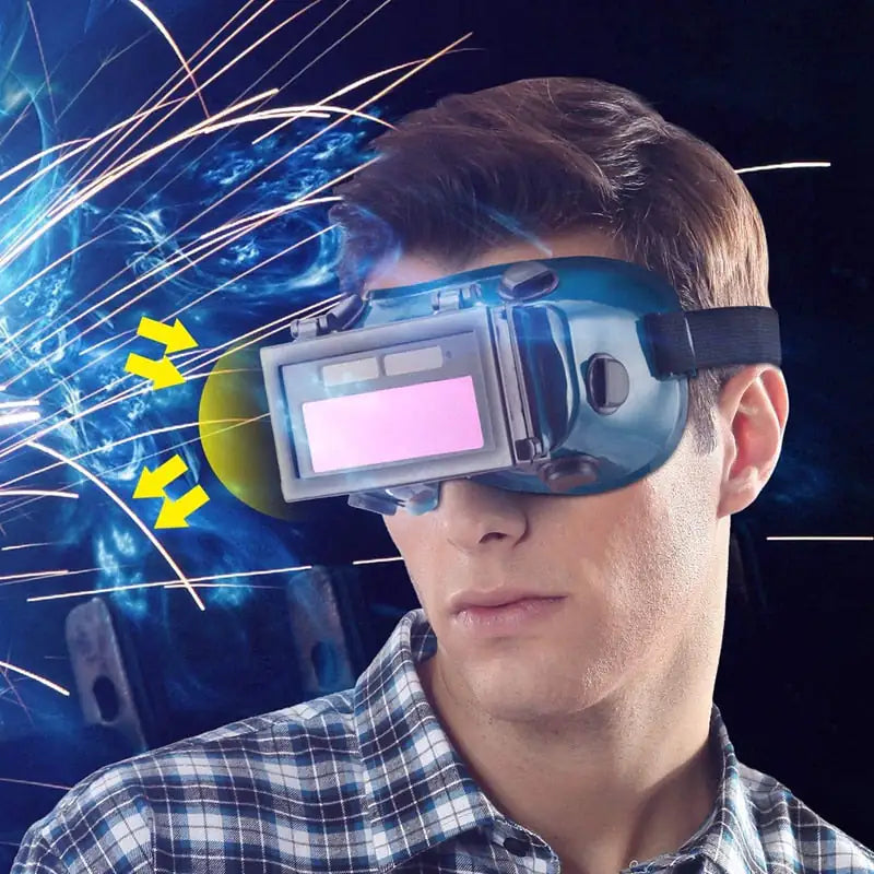 Auto Darkening Welding Eyes Goggles Anti Spier
