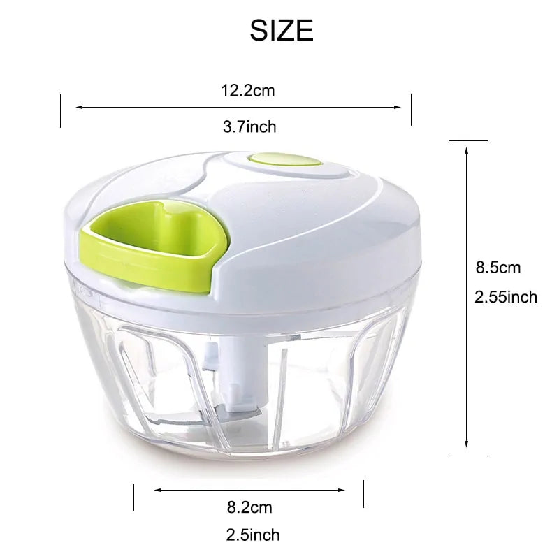 Hand Pull Vegetable Cutter Anti Spier