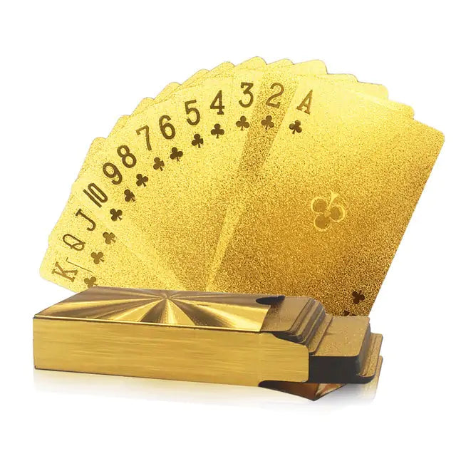 Luxury Leaf Poker Playing Cards Anti Spier
