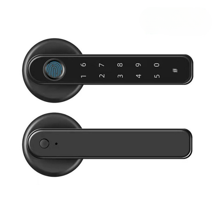 Smart Single Latch Door Lock Anti Spier