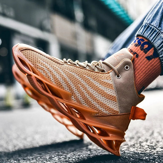 Luxury Brand Men's Running Shoes Anti Spier
