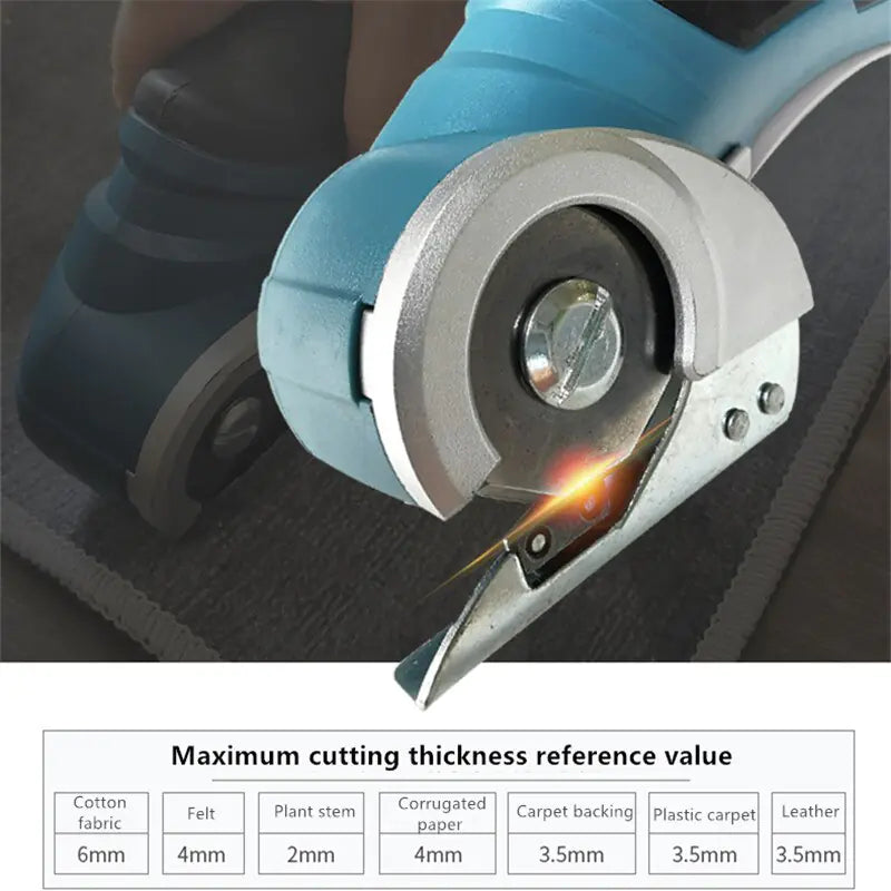 Rechargeable Electric Cordless Rotary Cutter Anti Spier