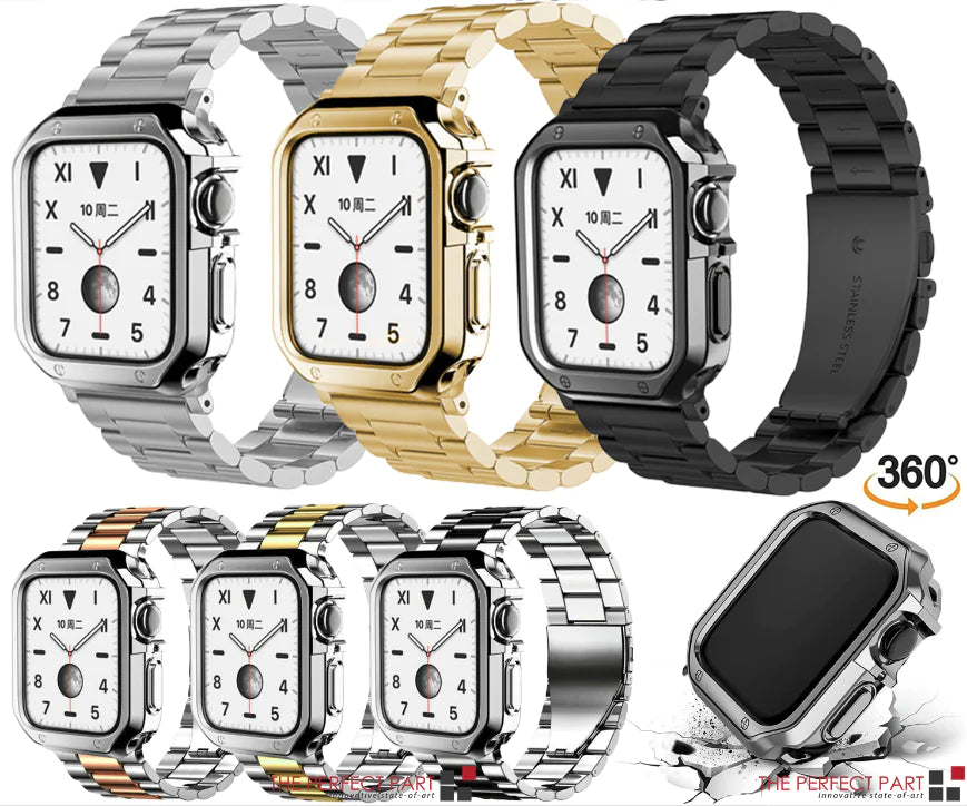 Stainless Steel For Apple Watch iWatch Band 8 7 6 5 4 3 2 SE 38/41/40/42/44/45mm - Anti Spier 