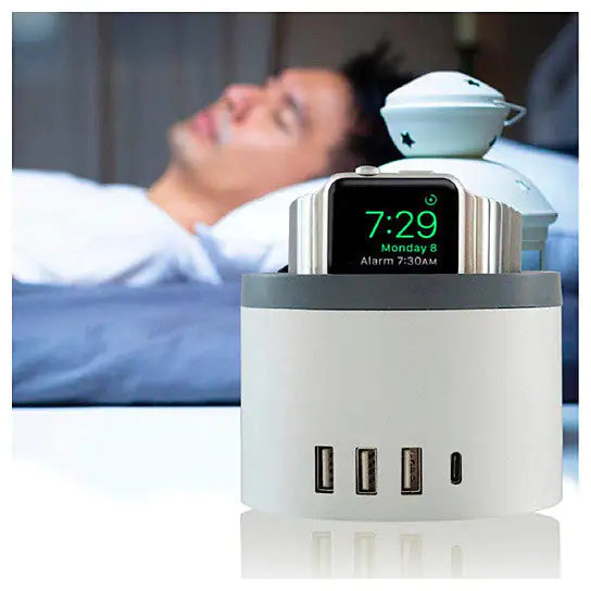 Homebase Charging Station For Gadgets And Smart Watches Anti Spier