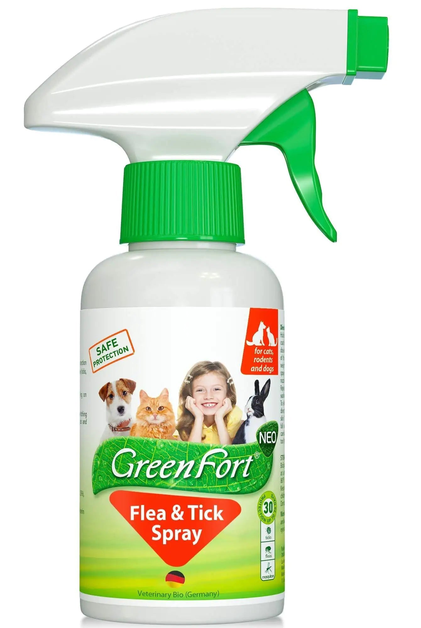 Natural Flea and Tick Home Spray for Dogs Cats & Ferret   Mosquito Bug Anti Spier