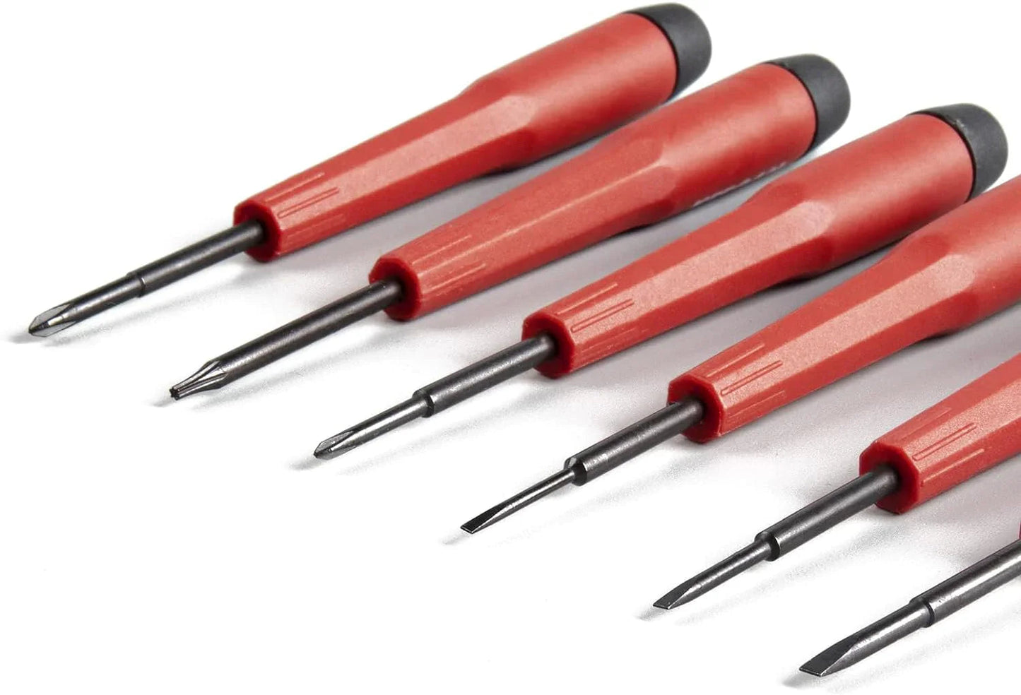 6 Piece Precision Screwdriver Tool Set Eyeglass Repair Computer Kit Magnetic Bit Anti Spier