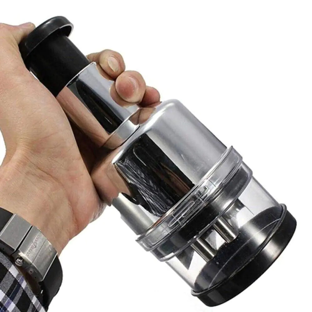 Vegetable Fruit Salad Onion Garlic Food Hand Chopper Cutter Slicer Peeler Dicer Anti Spier
