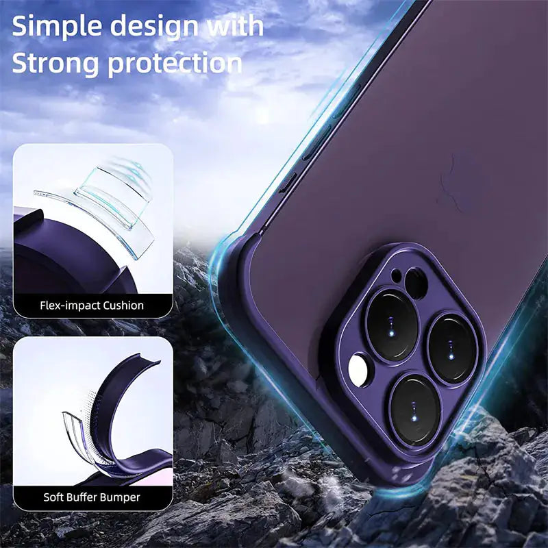 Carlotta™ Iphone Edge/Corner Case Anti Spier