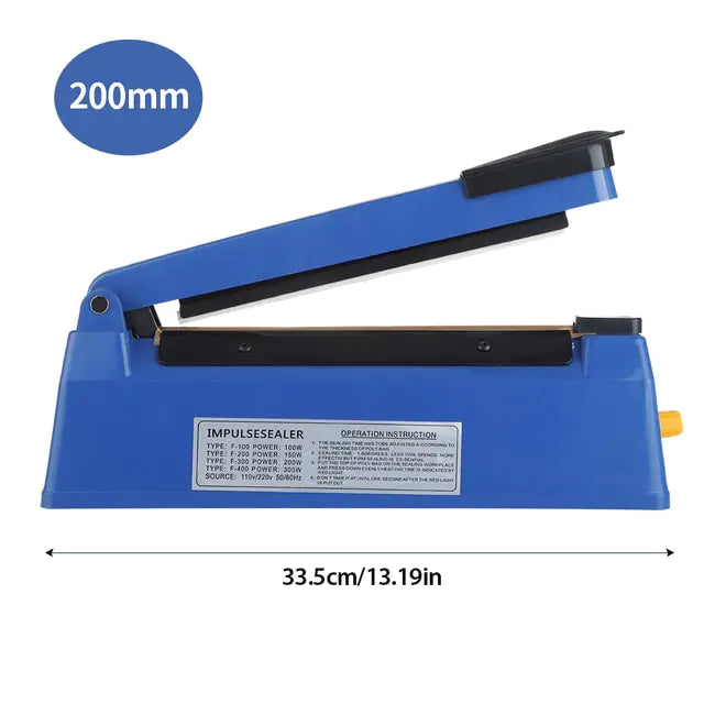 Hand Press Vacuum Food Plastic Bag Sealer Anti Spier