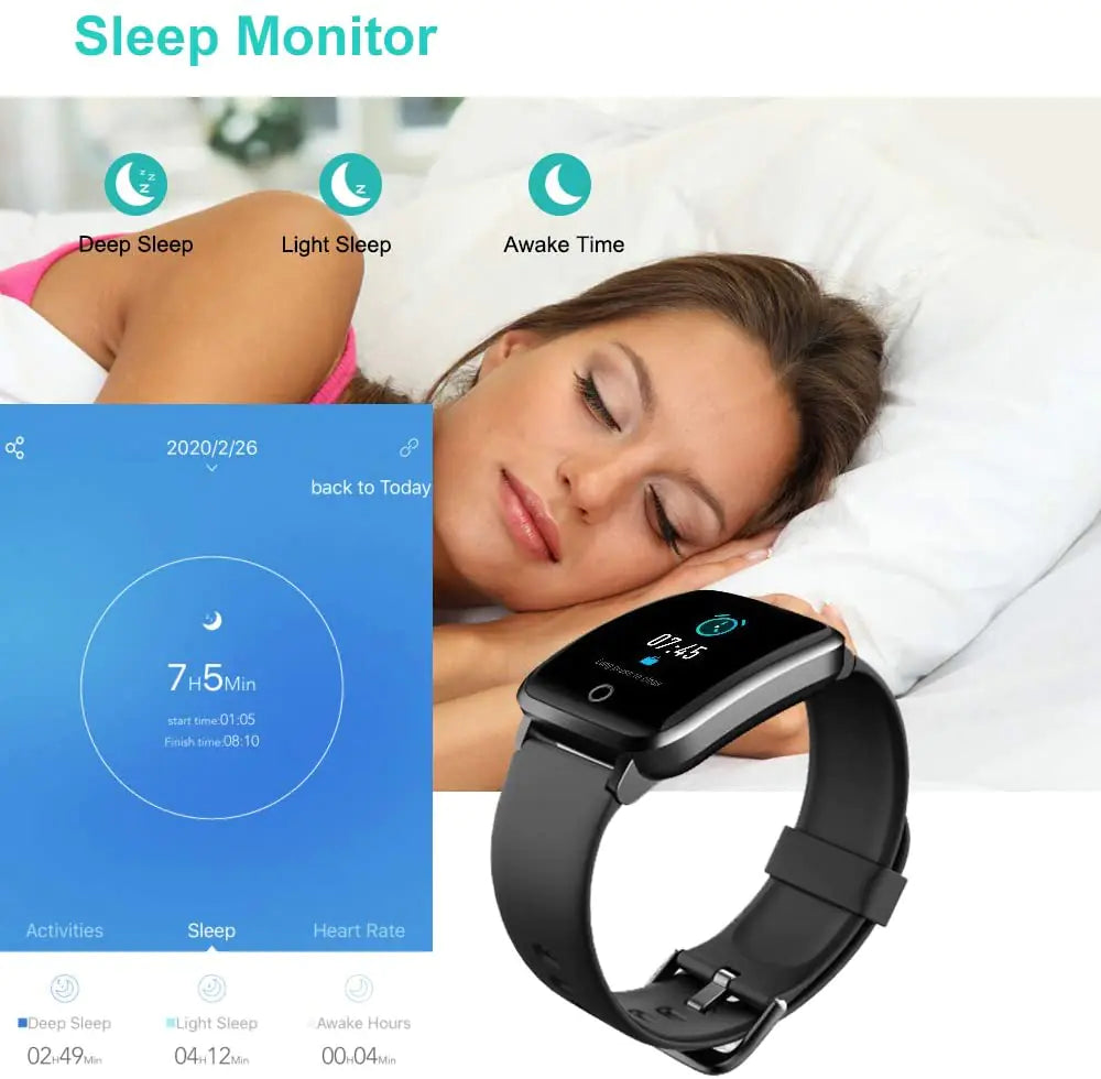 Waterproof Smartwatch for Men and Women Anti Spier