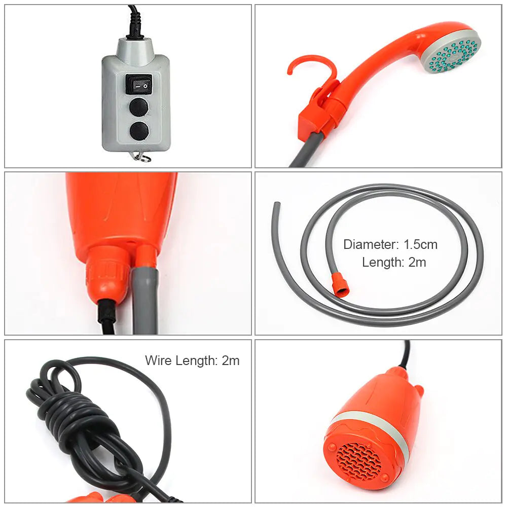Rechargeable Outdoor Shower Anti Spier