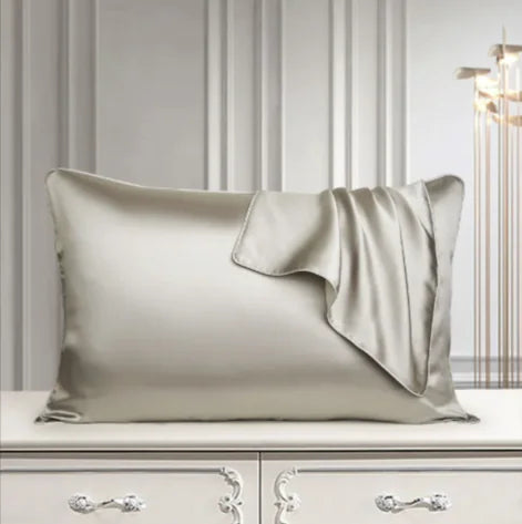 Premium Pure Silk Pillowcase – 100% Natural Real Silk Anti Spier