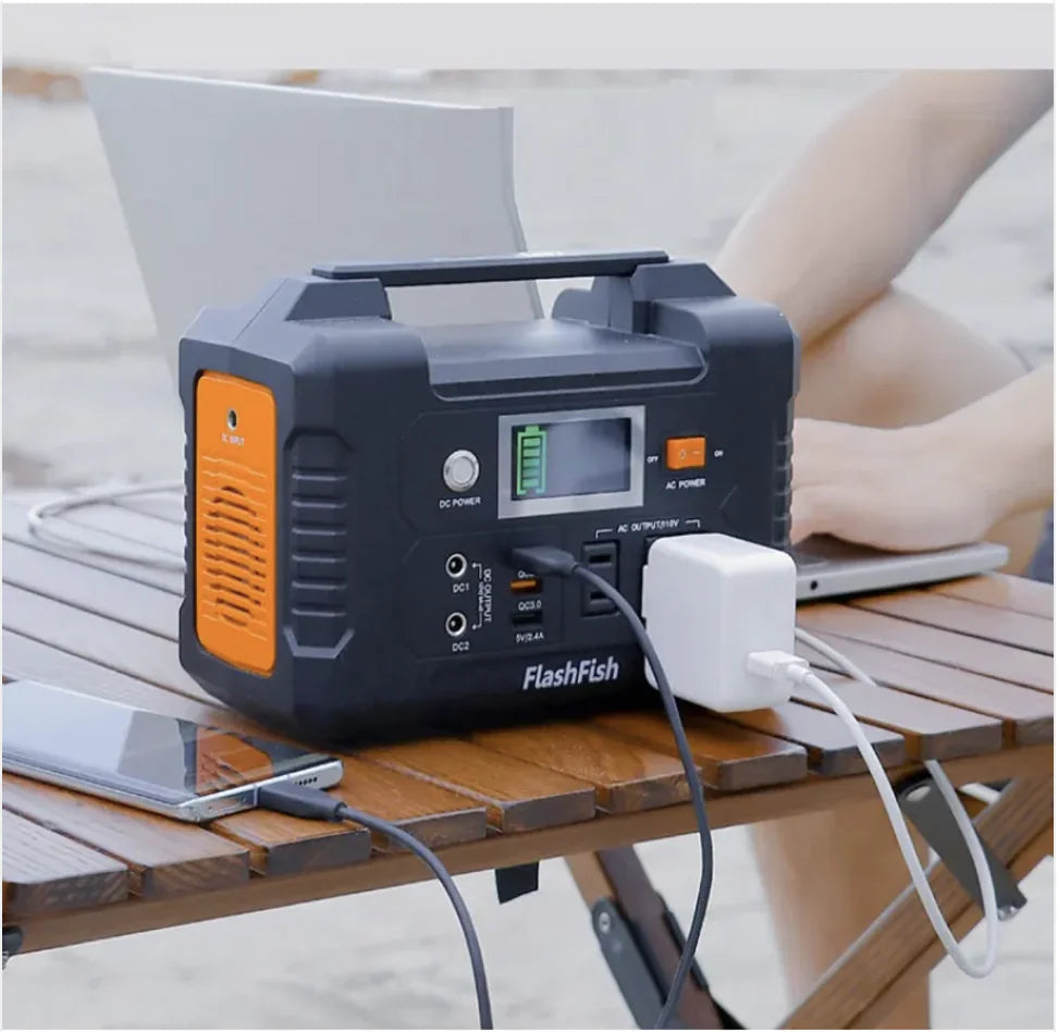200W Portable Outdoor Power Bank with 220V Emergency Backup Anti Spier