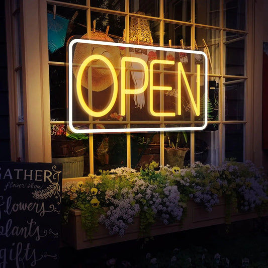 LED Store Open Sign Light Anti Spier