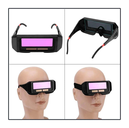 Auto Darkening Solar Welding Glasses Anti Spier