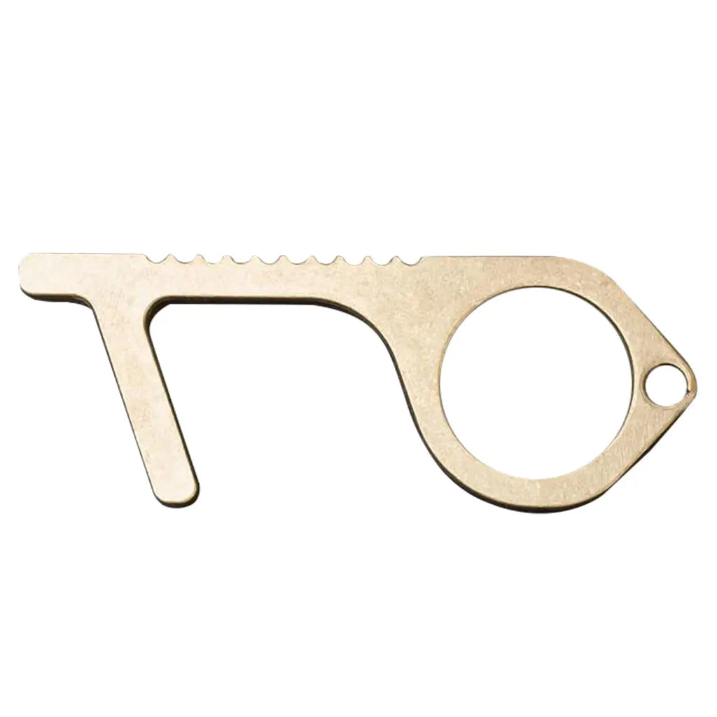 Brass Key Elevator Button Contactless Safety Door Opener Anti Spier