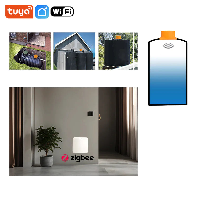 Wireless Water & Fuel Level Sensor Anti Spier