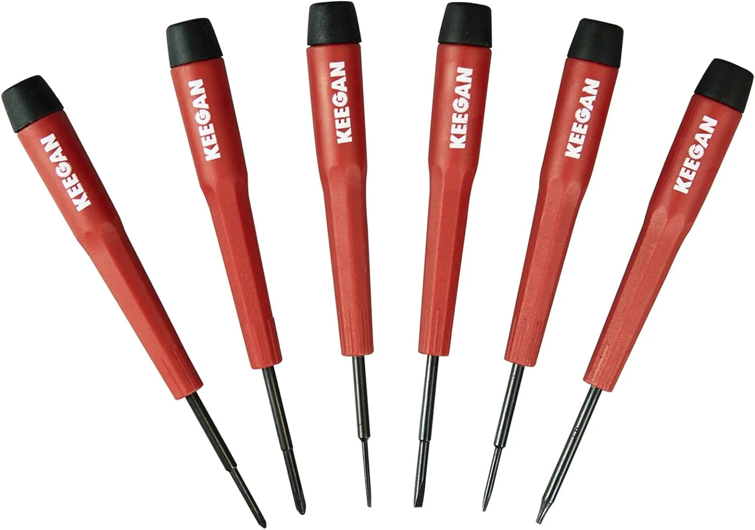 6 Piece Precision Screwdriver Tool Set Eyeglass Repair Computer Kit Magnetic Bit Anti Spier