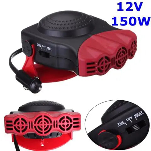 12V 150W Portable Car Heater and Cooling Fan Anti Spier