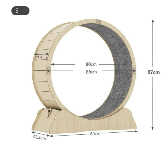 Purr Fit Cat Running Wheel Anti Spier