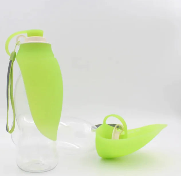 Pet Flip Cup Portable Water Bottle Anti Spier