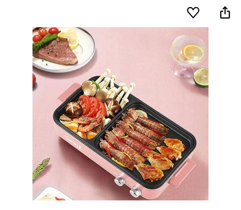 Hot Pot with Grill for Steak Wins Wow