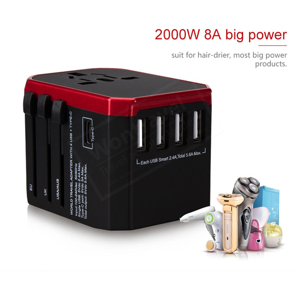 Ports Travel Adapter - Wins Wow